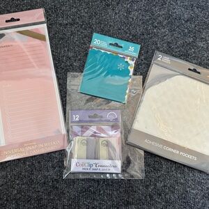 Erin Condren Planner Accessories Set - Pink and Blue